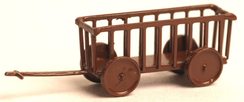 Ferro Train M-350-FM - Hand cart, brown, ready made model